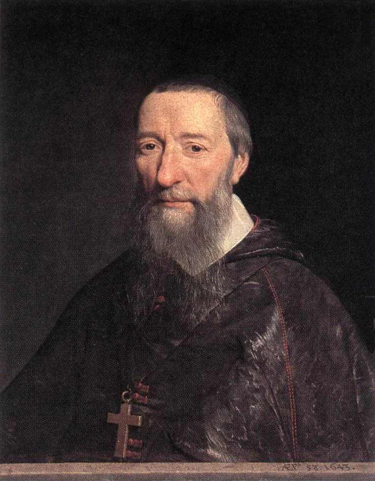 Ritratto di Bishop Jean - Pierre Camus, Museum voor Schone Kunsten, Ghent